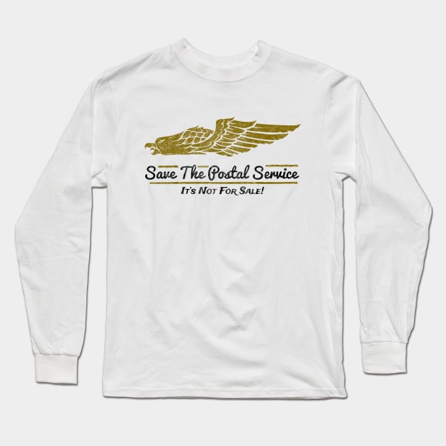 Save the Postal Service d Long Sleeve T-Shirt by karutees